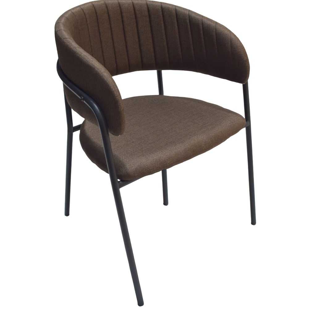 Gabry fabric padded armchair